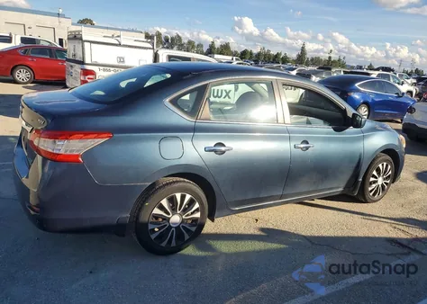 2014 Nissan Sentra S из США, поврежденный, VIN 1N4AB7AP6EN851724